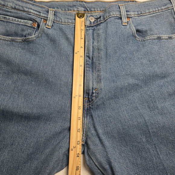 Levi's Western Fit Men's Jeans. 42x32, Light Wash, Bootcut, 3 Point Belt Loops - Picture 7 of 9